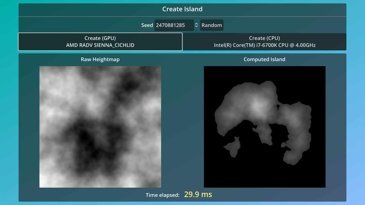 Compute Shader Heightmap